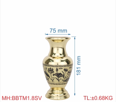 BÌNH BÔNG TRƠN MỚI 1T8 SEN VÀNG