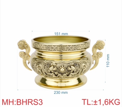 BÁT HƯƠNG RỒNG SEN TAI MÂY 3