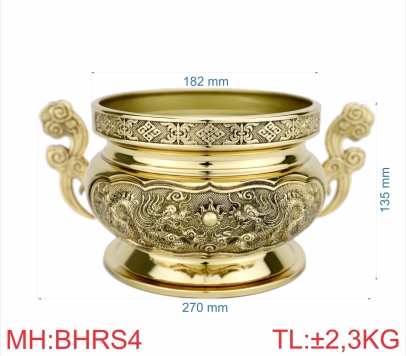 BÁT HƯƠNG RỒNG SEN TAI MÂY 4