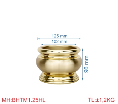 Bát hương trơn mới 1T25 highlight