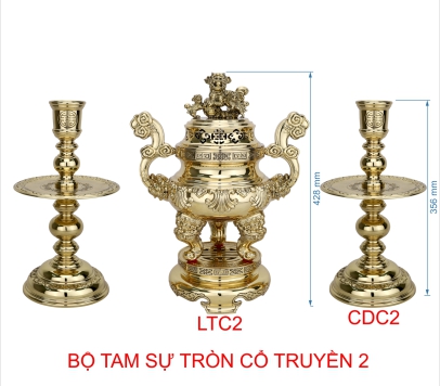 BỘ TAM SỰ TRÒN CỔ TRUYỀN SỐ 2