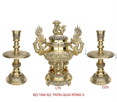 BỘ TAM SỰ TRÒN QUAI RỒNG 5