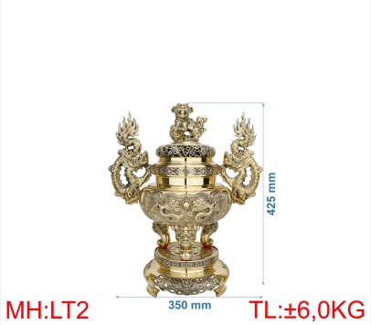 ĐỈNH LƯ TRÒN QUAI RỒNG 2 (4T3)
