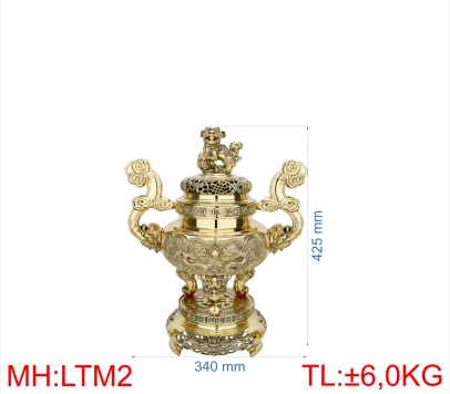 ĐỈNH LƯ TRÒN QUAI MÂY 2 (4T3)