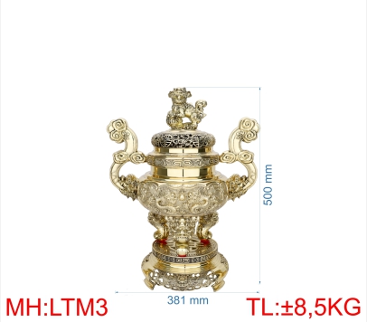 ĐỈNH LƯ TRÒN QUAI MÂY 3 (5T)