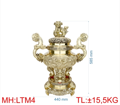ĐỈNH LƯ TRÒN QUAI MÂY 4 (5T9)