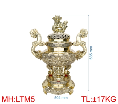 ĐỈNH LƯ TRÒN QUAI MÂY 5 (6T9)