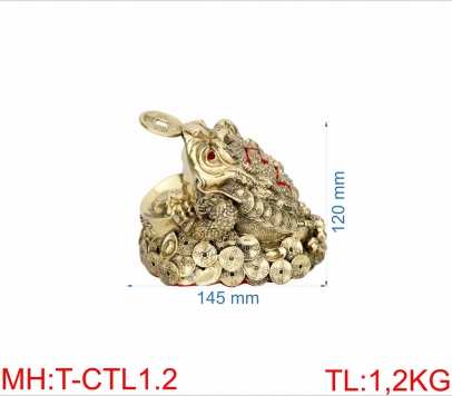 TƯỢNG CÓC TÀI LỘC 1.2