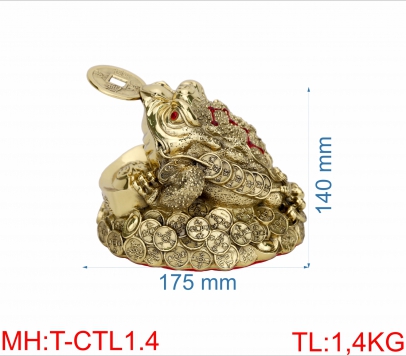 TƯỢNG CÓC TÀI LỘC 1.4