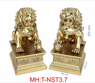 TƯỢNG NGHÊ  SƯ TỬ 3 TẤT 7