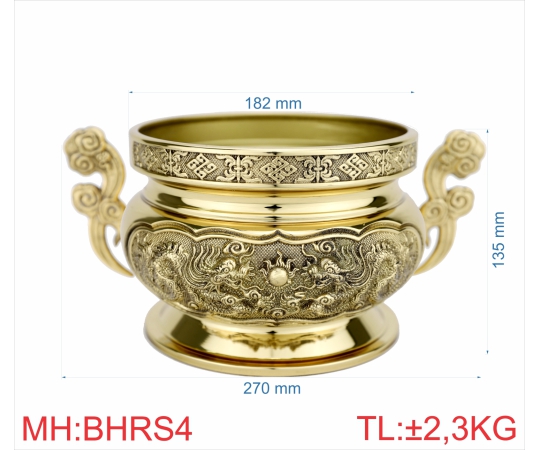 BÁT HƯƠNG RỒNG SEN TAI MÂY 4