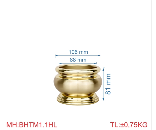 Bát hương trơn mới 1T1 highlight
