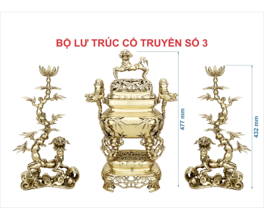 BỘ LƯ TRÚC CỔ TRUYỀN SỐ 3