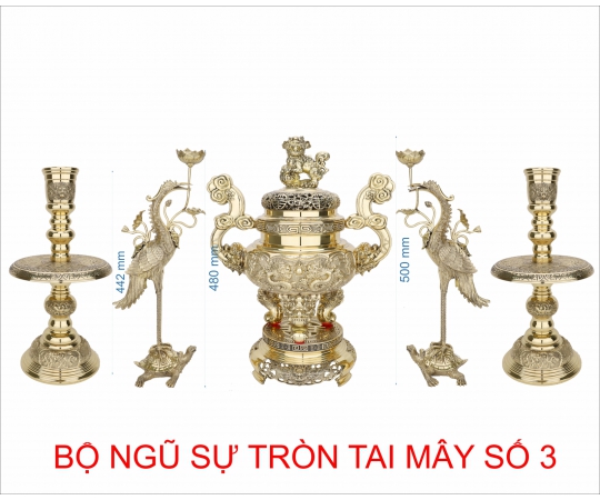 BỘ NGŨ SỰ TRÒN TAI MÂY SỐ 3