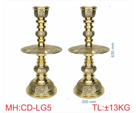 CHÂN ĐÈN LỤC GIÁC 5 (6T3)