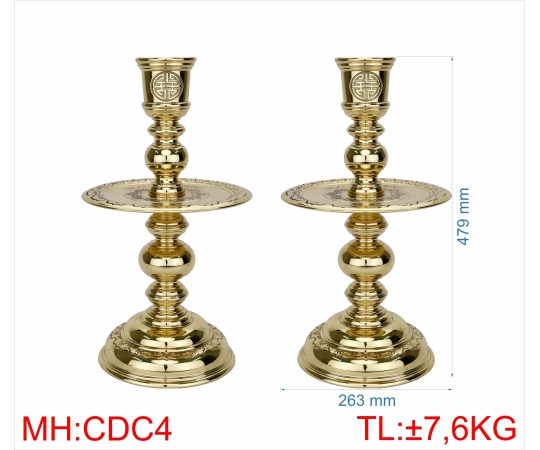 CHÂN ĐÈN CỔ TRUYỀN 4 (4T8)