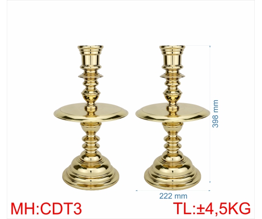 CHÂN ĐÈN TRƠN 3 (4T)