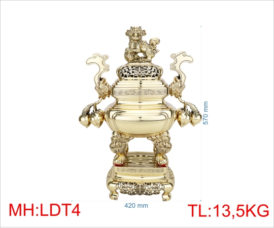 đỉnh lư đào trơn số 4