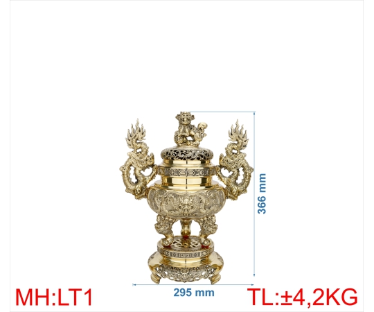 ĐỈNH LƯ TRÒN QUAI RỒNG 1 (3T7)