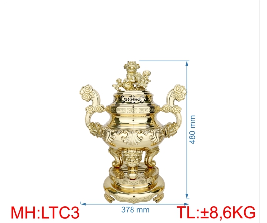 ĐỈNH LƯ TRÒN CỔ TRUYỀN 3 (4T8)
