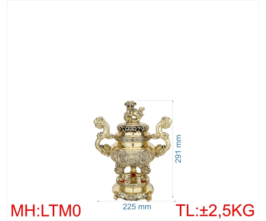 ĐỈNH LƯ TRÒN QUAI MÂY 0 (2T9)