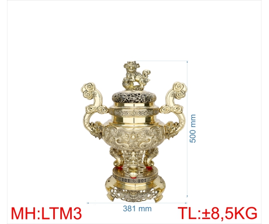 ĐỈNH LƯ TRÒN QUAI MÂY 3 (5T)
