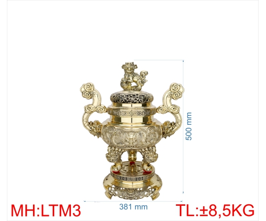 ĐỈNH LƯ TRÒN QUAI MÂY 3 (5T)
