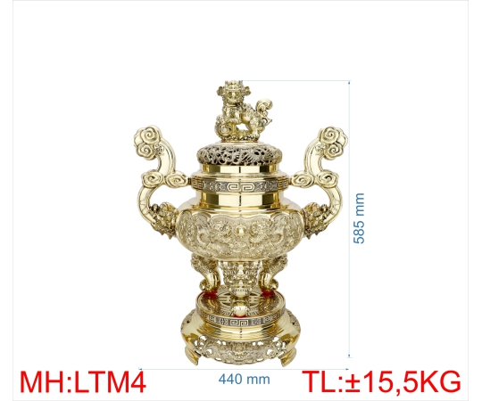 ĐỈNH LƯ TRÒN QUAI MÂY 4 (5T9)