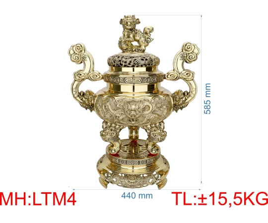 ĐỈNH LƯ TRÒN QUAI MÂY 4 (5T9)