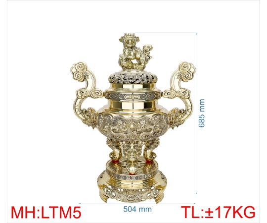 ĐỈNH LƯ TRÒN QUAI MÂY 5 (6T9)