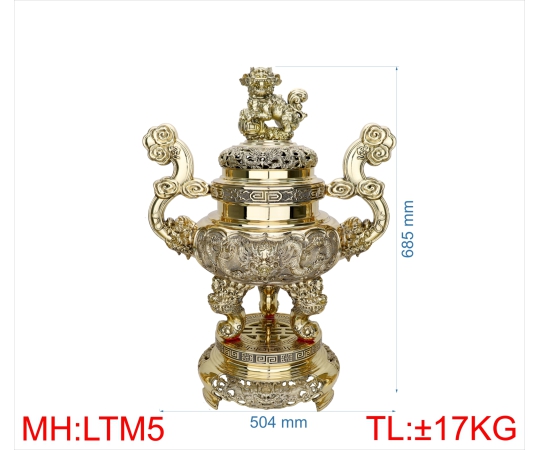 ĐỈNH LƯ TRÒN QUAI MÂY 5 (6T9)