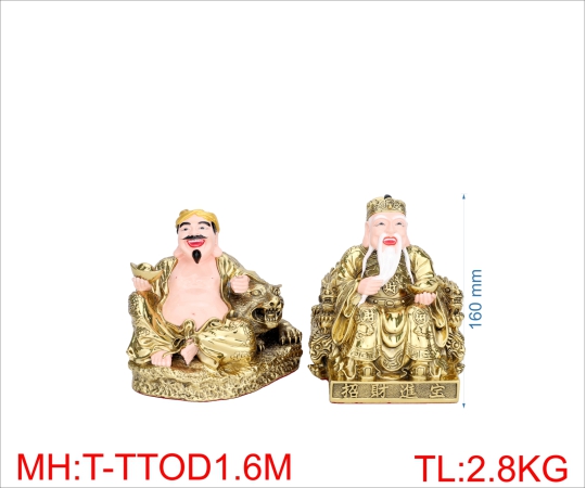 TƯỢNG THẦN TÀI ÔNG ĐỊA 1T6 MÀU