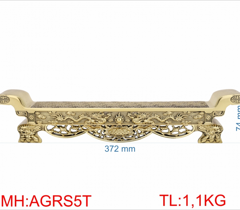 ÁN GẤM RỒNG SEN 5 LY TRUNG