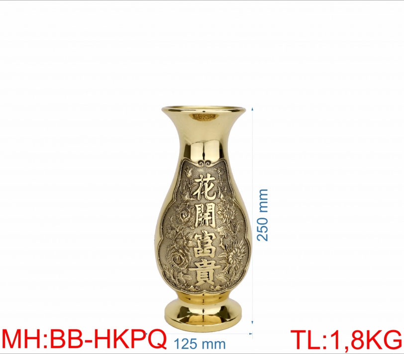 BÌNH BÔNG HOA KHAI PHÚ QUÝ (2T5)