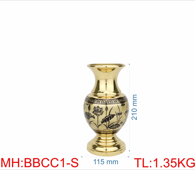 BÌNH BÔNG CAO CẤP 1(2T1) SEN VANG