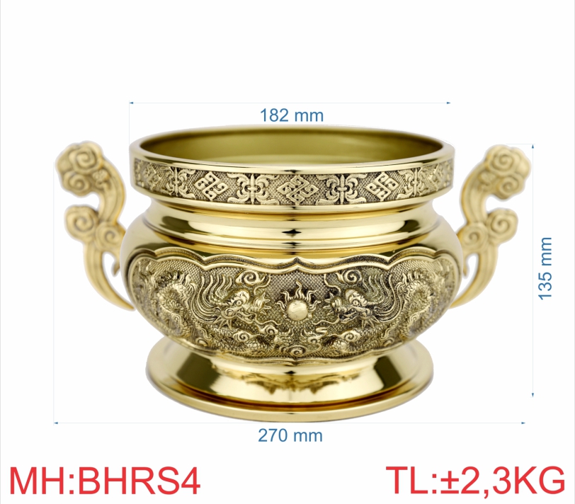 BÁT HƯƠNG RỒNG SEN TAI MÂY 4