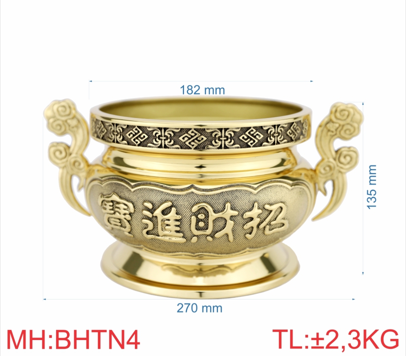 BÁT HƯƠNG TÀI NGỌC QUAI MÂY 4