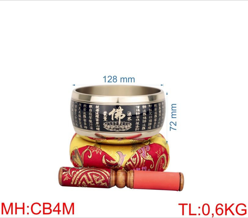CHUÔNG BẦU 4 INCHES MÀU