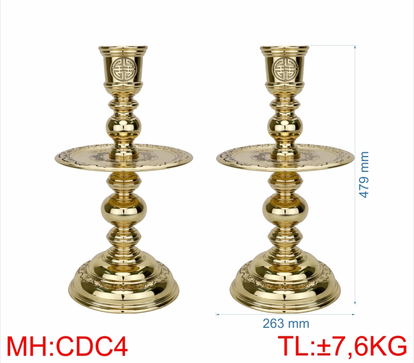 CHÂN ĐÈN CỔ TRUYỀN 4 (4T8)