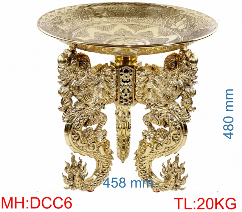 DĨA CHÒ CHÂN CAO 6 (Cao 4T9 đường kính 4T8)