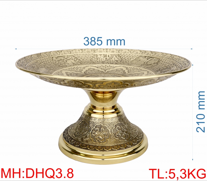DĨA HOA QUẢ 5 (3T8)