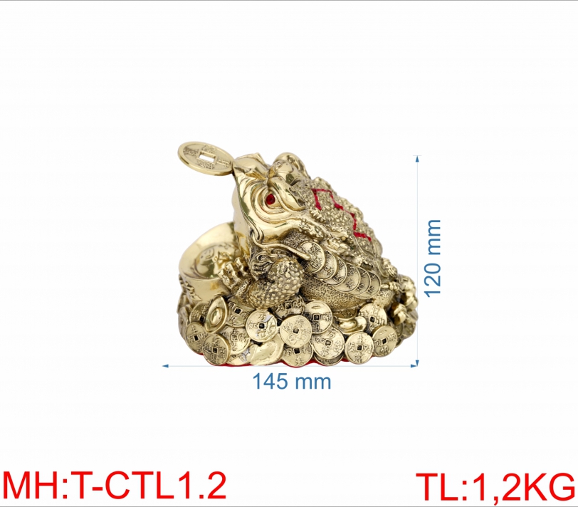 TƯỢNG CÓC TÀI LỘC 1.2
