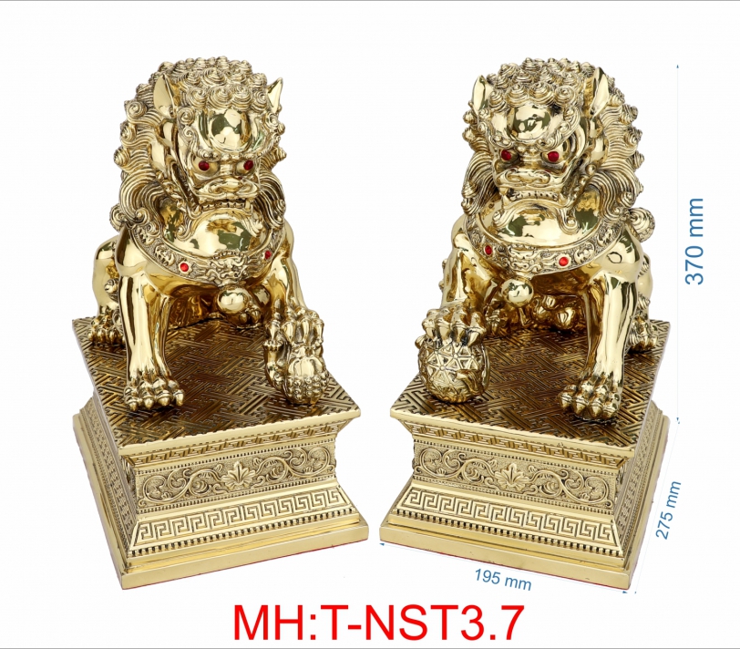 TƯỢNG NGHÊ  SƯ TỬ 3 TẤT 6