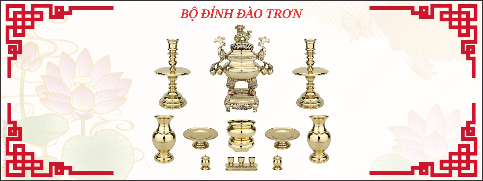 BỘ ĐỈNH ĐÀO TRƠN  FULL