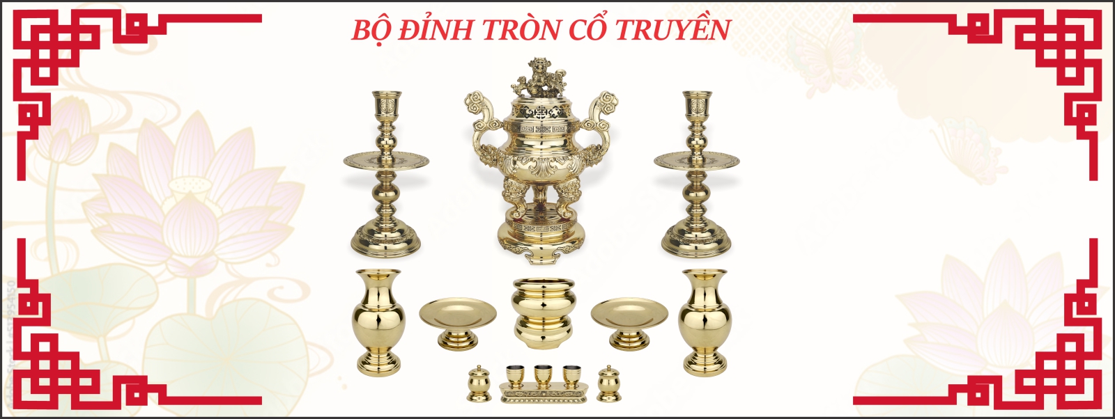 BỘ TAM SỰ TRÒN CỔ TRUYỀN SỐ FULL